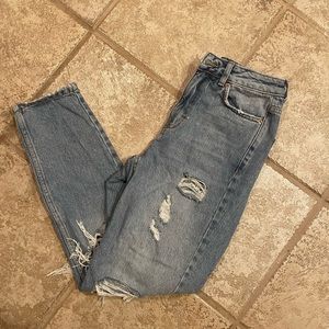 Topshop mom jeans